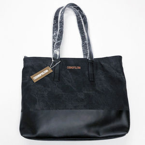 Cosmopolitan Soft Marble Black Tote Travel Bag NWT